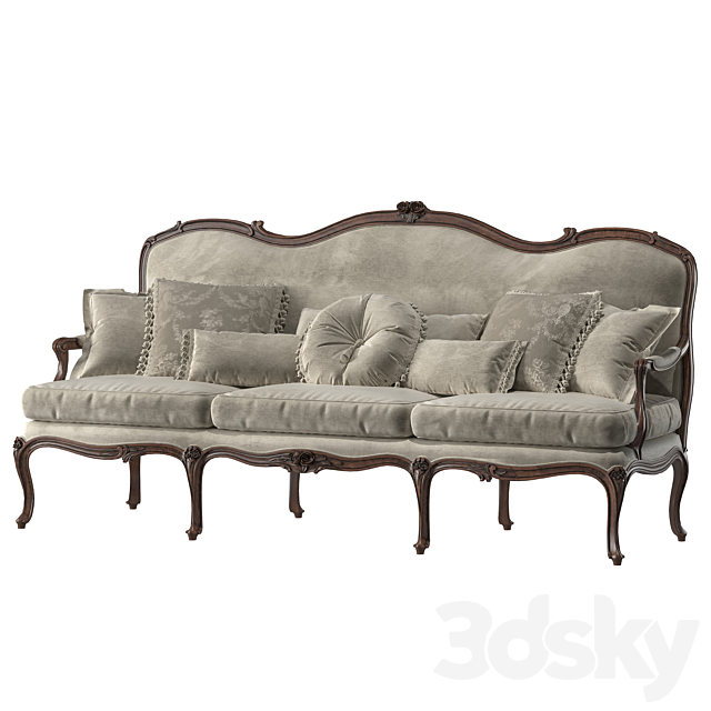 SOFA CỔ ĐIỂN LOUIS 15 (Bukowski Sofa Art 121)